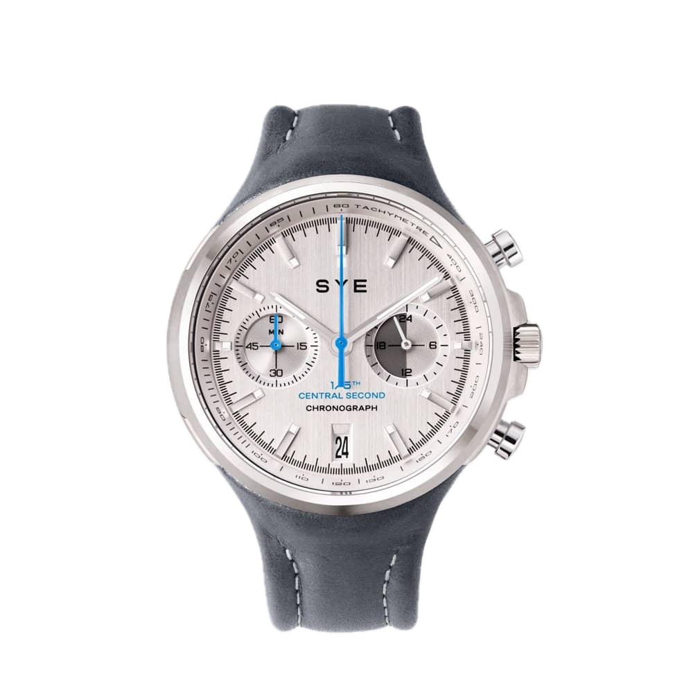 SYE MOT1ON Chronograph Watch (SILVER)