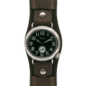 Vario 1918 Trench with black dial and white luminescent