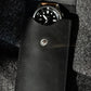 Leather watch pouch