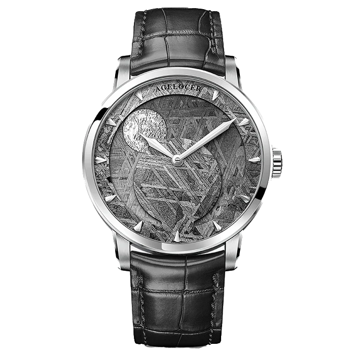 Agelocer Astronomer moon phase meteorite