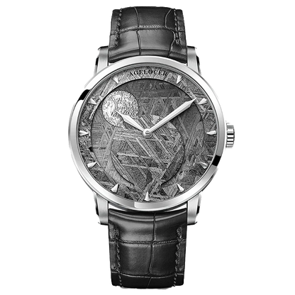 Agelocer Astronomer moon phase meteorite