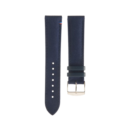 TAMPA navy canvas watch strap