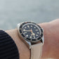 LARMOR PLAGE white linen canvas watch strap