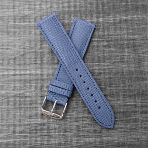 LARMOR PLAGE Breton blue canvas watch strap