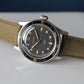 LARMOR PLAGE vintage green canvas watch strap