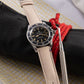 PORT LOUIS White linen canvas watch strap