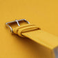 PORT LOUIS yellow canvas watch strap