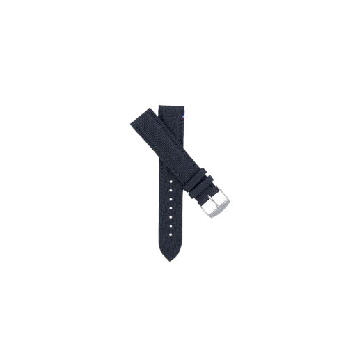 PORT LOUIS black canvas watch strap