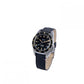 PORT LOUIS black canvas watch strap