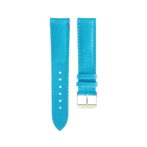 LARMOR PLAGE turquoise canvas watch strap