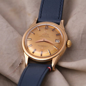 SAINT BRIAC midnight blue leather watch strap
