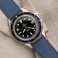 SAINT BRIAC midnight blue leather watch strap