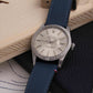 SAINT BRIAC midnight blue leather watch strap
