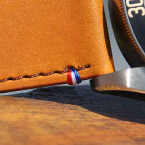 SAINT BRIAC leather watch strap