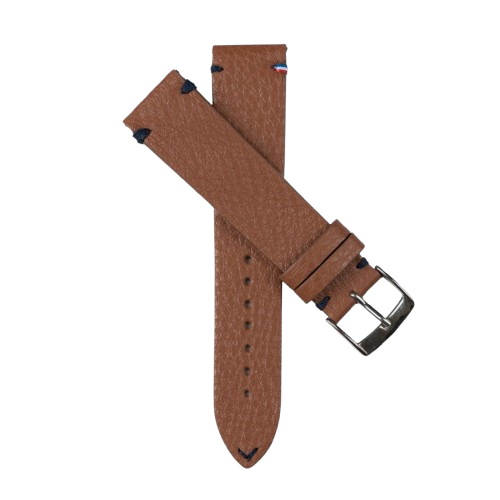 DOUARNENEZ cognac watch strap