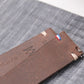 BREST brown leather watch strap 