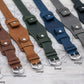 Vario 1918 Medic watch in brass with cream dial and orange luminescent