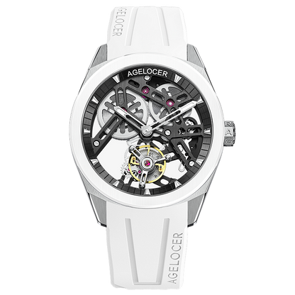 Agelocer Tourbillon Skeleton Ceramic 