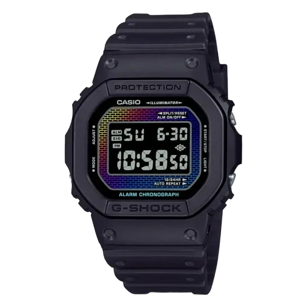 Rainbow Brick Wall Capsule Watch DW-5600RW-1ER