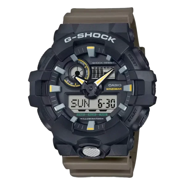 Two Tone Utility Colors Capsule Watch GA-710TU-1A3ER