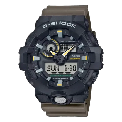 Two Tone Utility Colors Capsule Watch GA-710TU-1A3ER