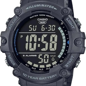 Casio Sport Grey Resin Watch AE-1500WH-8BVEF