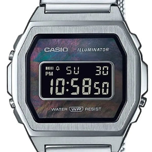 A1000M-1BEF Steel Digital Watch