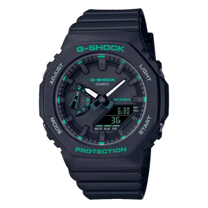 G-Shock Green Accent Watch GMA-S2100GA-1AER