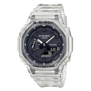 G-Shock Transparent Skeleton Watch GA-2100SKE-7AER