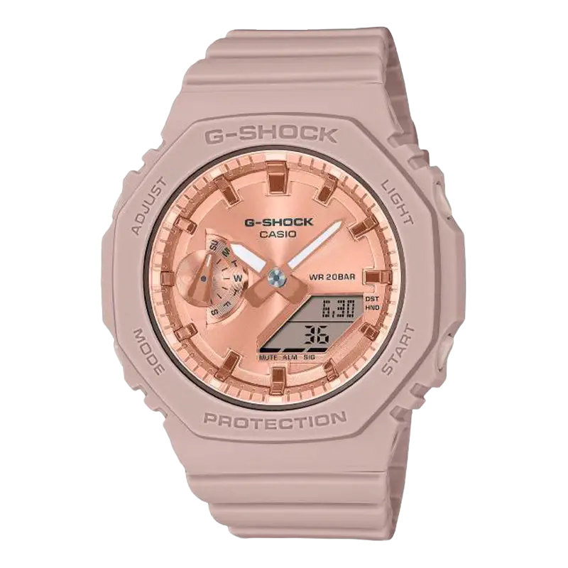 S-Series Pink Gold Metallic Dial Watch GMA-S2100MD-4AER 