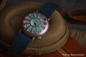 Vario 1918 Medic Brass White Dial with White Luminescence