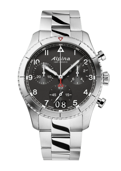 Alpina STARTIMER Pilot Quartz Chronograph Big Date 41mm