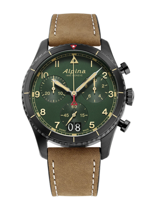 Alpina STARTIMER Pilot Quartz Chronograph Big Date 41mm