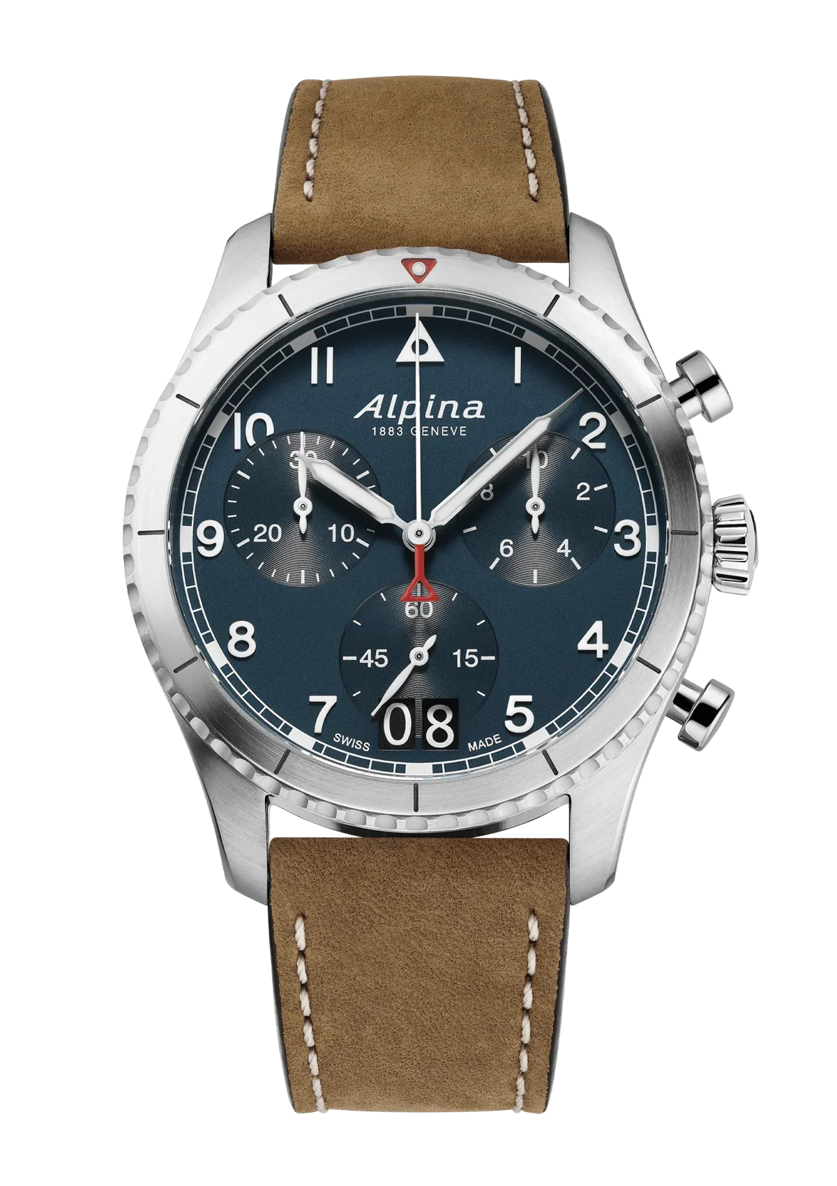 Alpina STARTIMER Pilot Quartz Chronograph Big Date 41mm