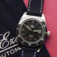 Eza 20mm Black Marbled Leather Strap