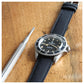 LARMOR PLAGE black canvas watch strap