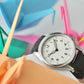 Vario 1945 A-11S Heron White Solar Quartz Field Watch